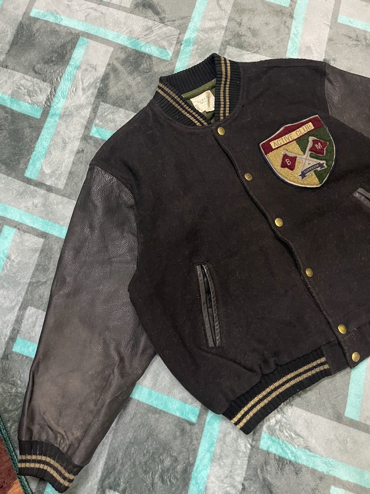 Vintage VINTAGE ACTIVE CLUB SUPERRIOR VARSITY JACKET Size US L / EU 52-54 / 3 - 5 Thumbnail