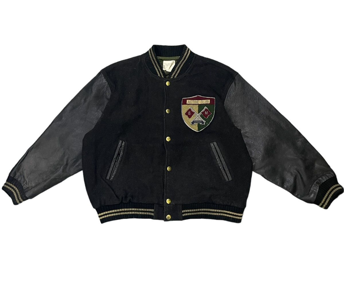 Vintage VINTAGE ACTIVE CLUB SUPERRIOR VARSITY JACKET Size US L / EU 52-54 / 3 - 1 Thumbnail
