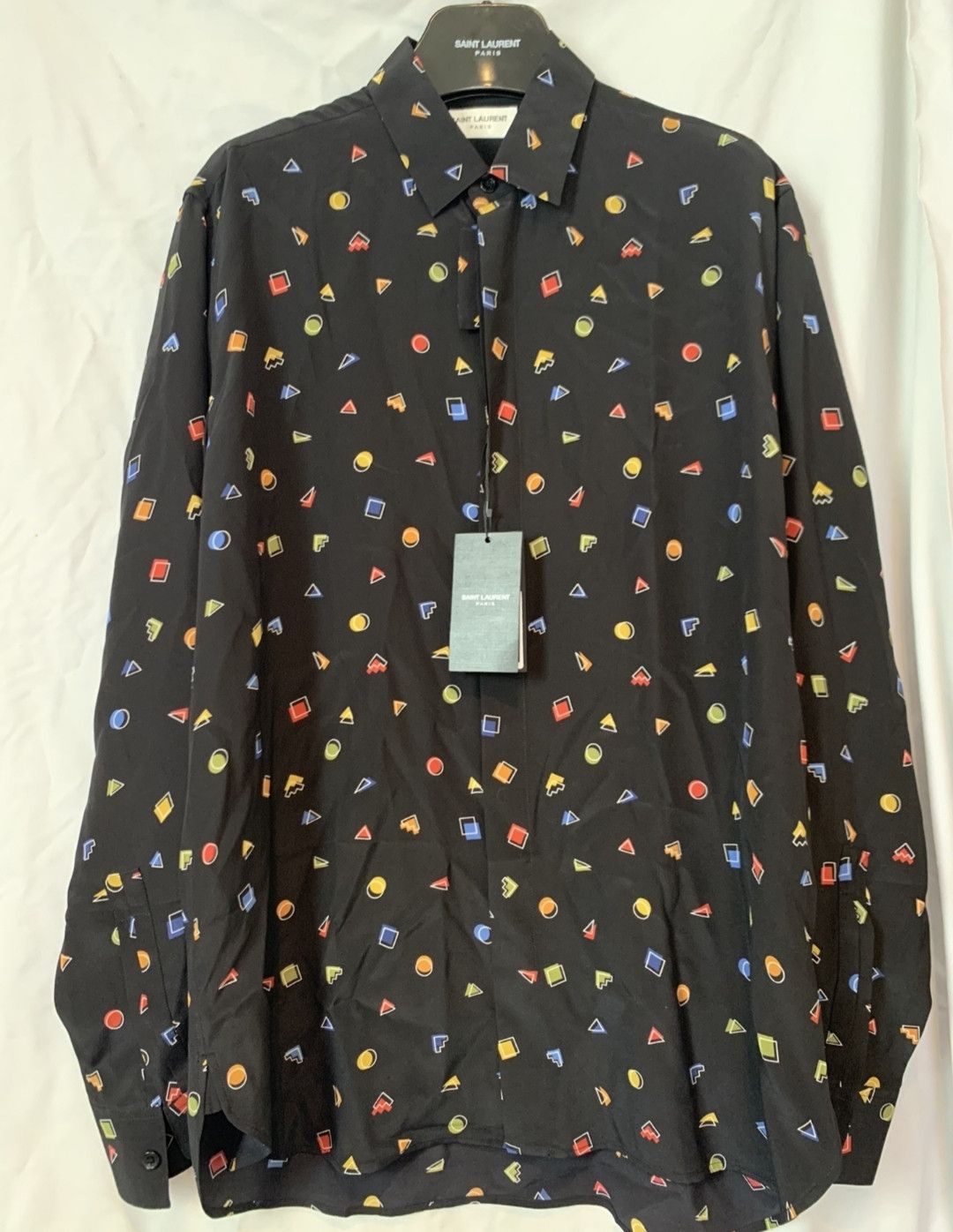 Saint Laurent Mulberry silk shirt