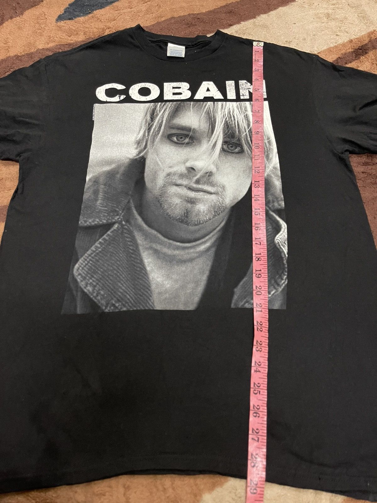Band Tees × Nirvana KURT COBAIN NIRVANA T-SHIRT Size US L / EU 52-54 / 3 - 8 Thumbnail