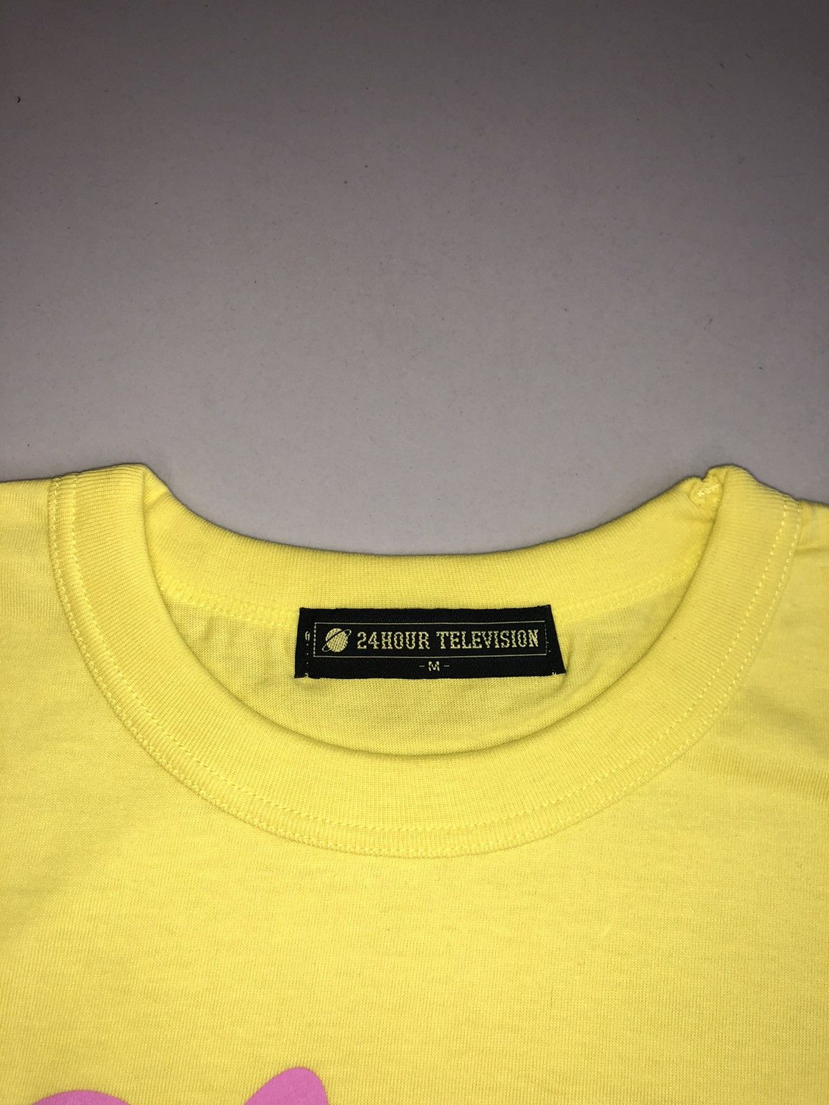 Takashi Murakami Takashi Murakami X 24 Hour Television T-Shirt Yellow (2008) Size US M / EU 48-50 / 2 - 5 Thumbnail