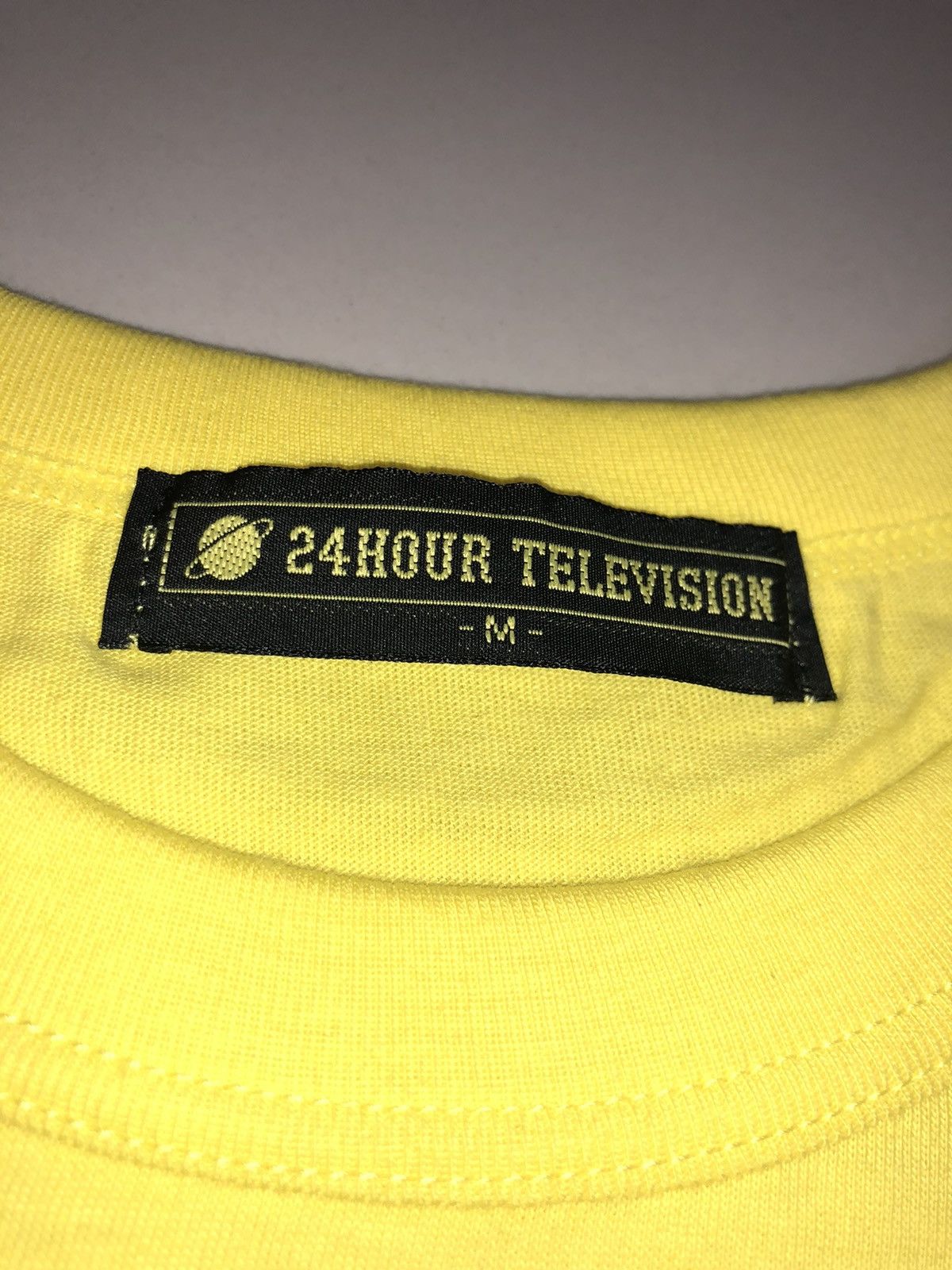 Takashi Murakami Takashi Murakami X 24 Hour Television T-Shirt Yellow (2008) Size US M / EU 48-50 / 2 - 6 Thumbnail