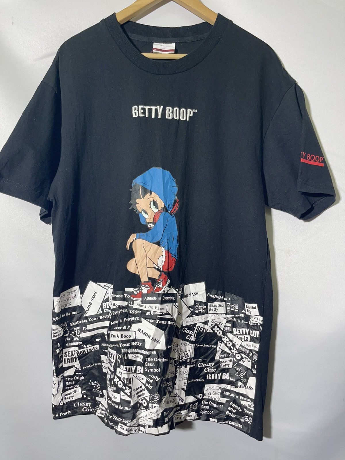 Cartoon Network × Japanese Brand BETTY BOOP SEXY LADY NICE DESIGN TEE Size US XL / EU 56 / 4 - 3 Thumbnail