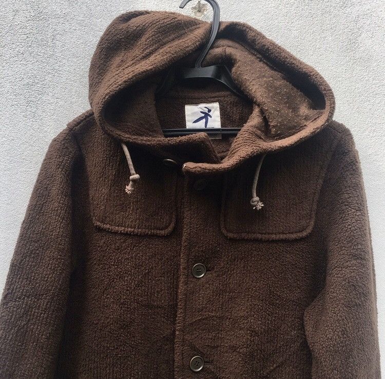 Hai Sporting Gear × Issey Miyake Hai Sporting Gear by Issey Miyake Trench Jacket Hoodie Size US M / EU 48-50 / 2 - 2 Thumbnail