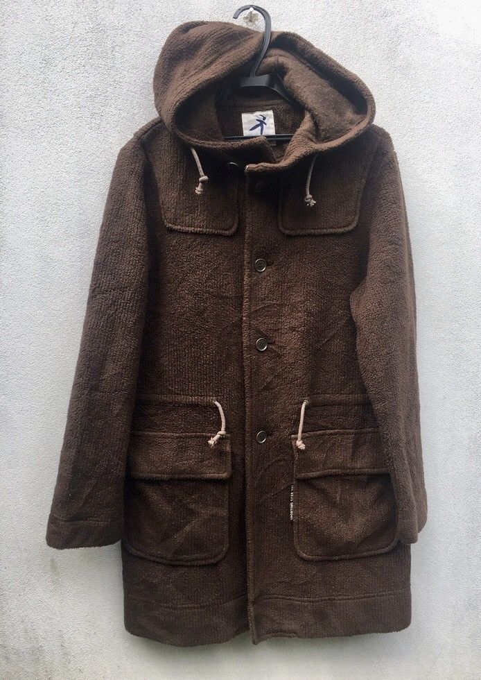 Hai Sporting Gear × Issey Miyake Hai Sporting Gear by Issey Miyake Trench Jacket Hoodie Size US M / EU 48-50 / 2 - 1 Thumbnail