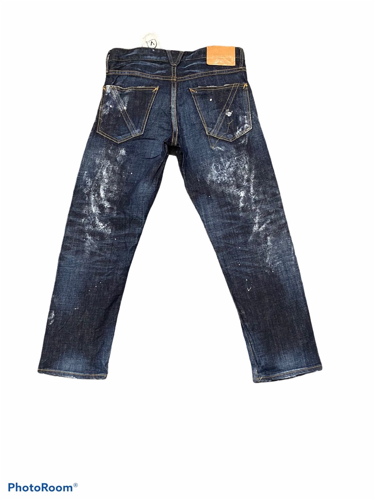 Fragment Design × Vanquish JAPAN BRAND VANQUISH PAINT SPLATTER DESIGN HELMUT LANG STYLE Size US 32 / EU 48 - 2 Thumbnail