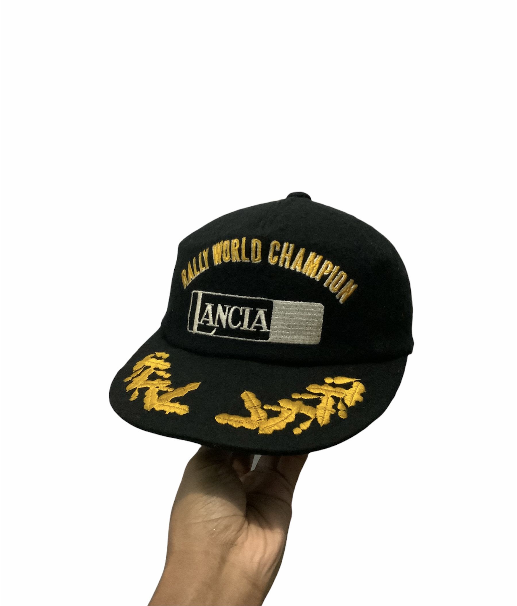 Japanese Brand Vintage Lancia Rally World Champion Hat Size ONE SIZE - 2 Thumbnail