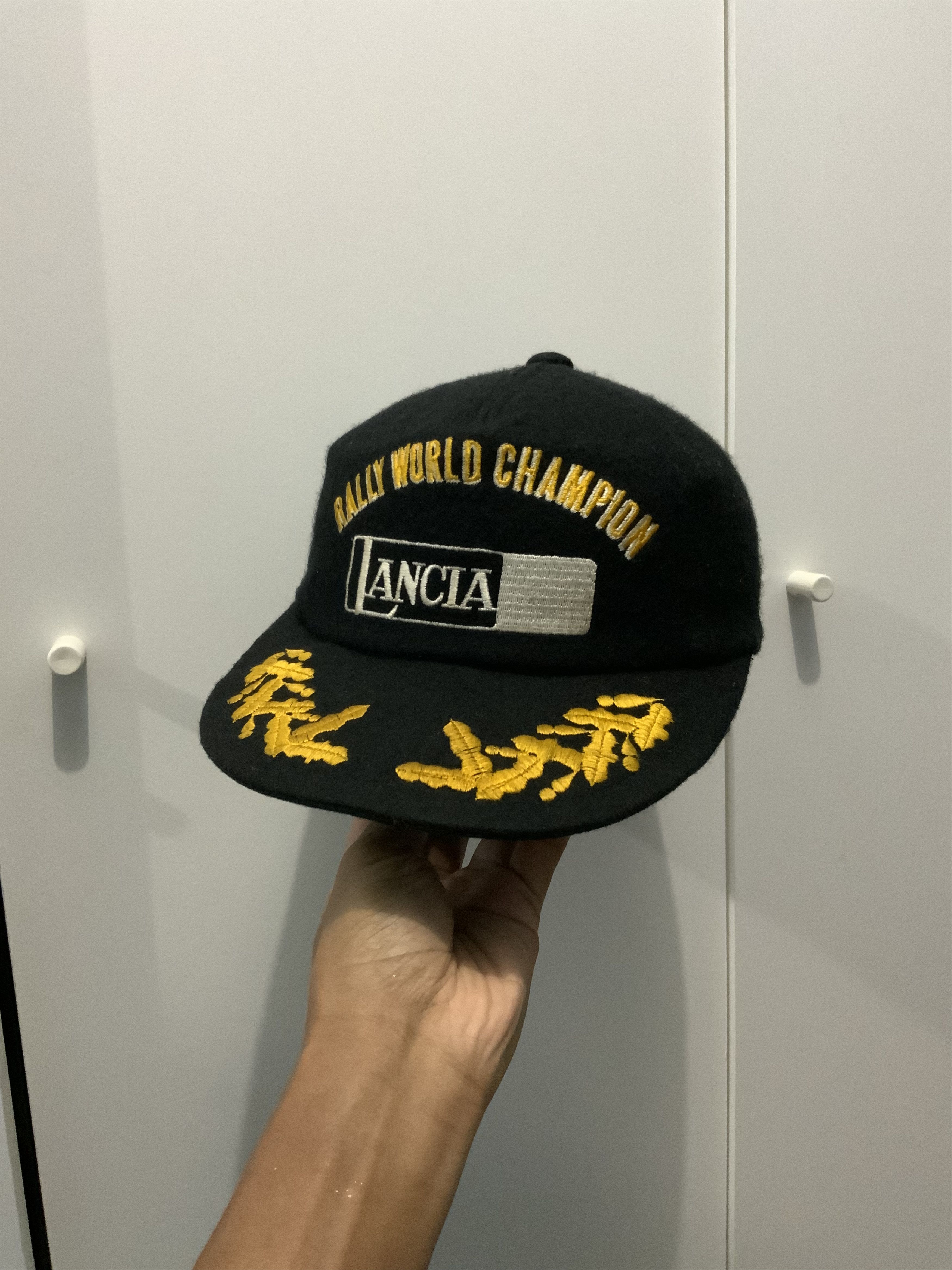 Japanese Brand Vintage Lancia Rally World Champion Hat Size ONE SIZE - 3 Thumbnail