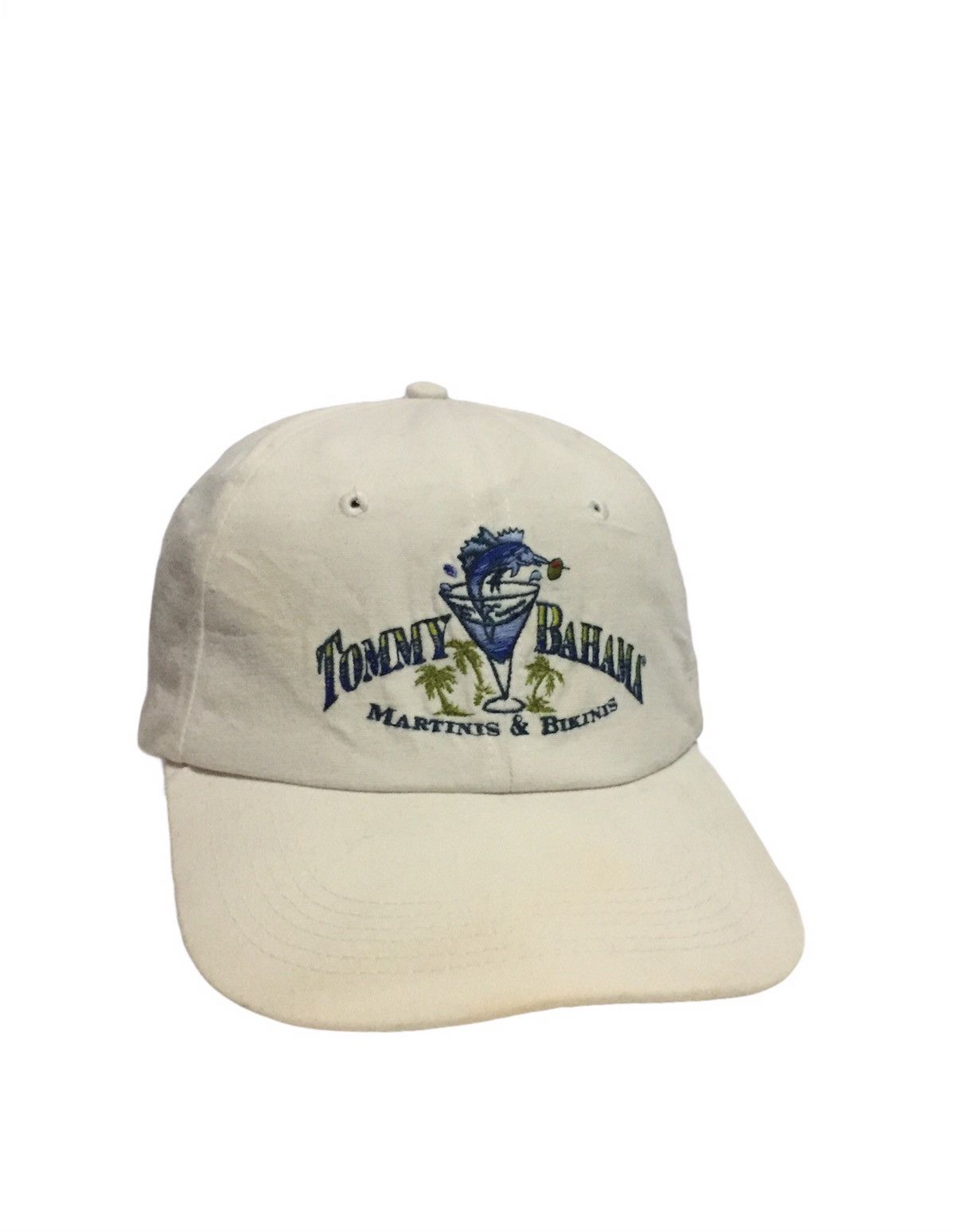 Vintage Tommy Bahama Martinis & Bikinis Embroidery Hat
