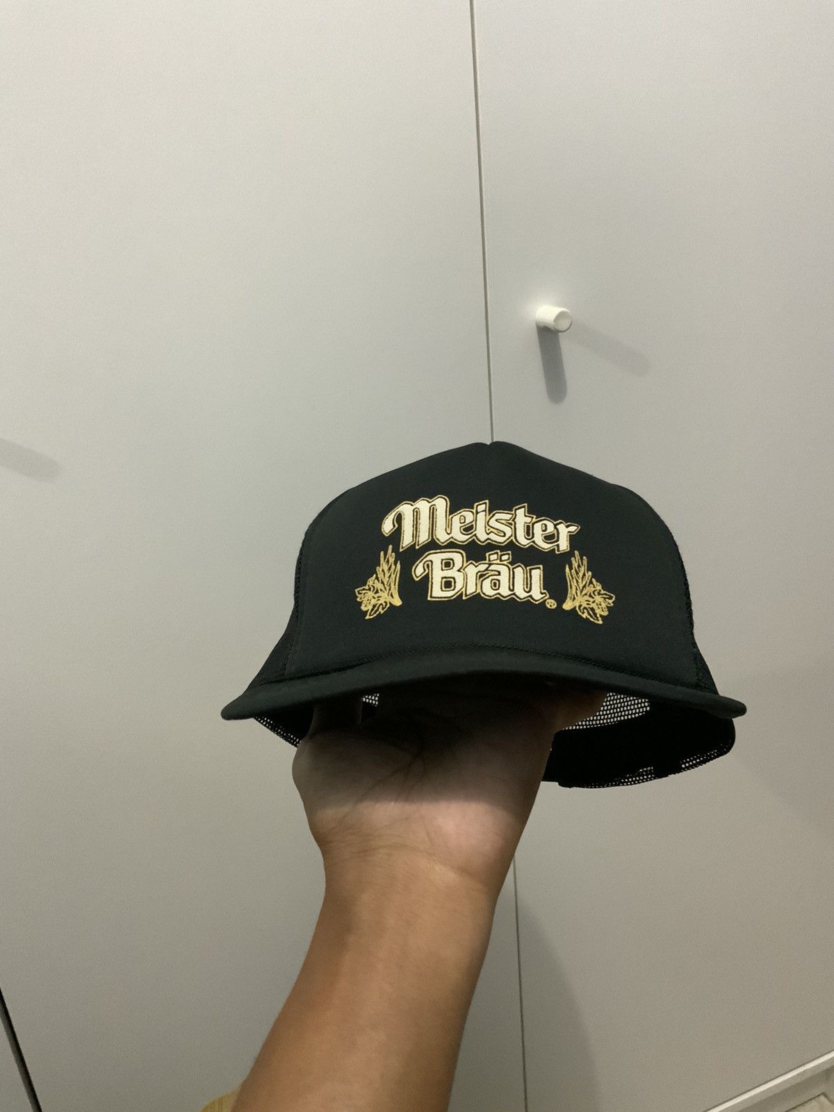 Meister Meister Brau Spellout Trucker Hat Size ONE SIZE - 11 Thumbnail