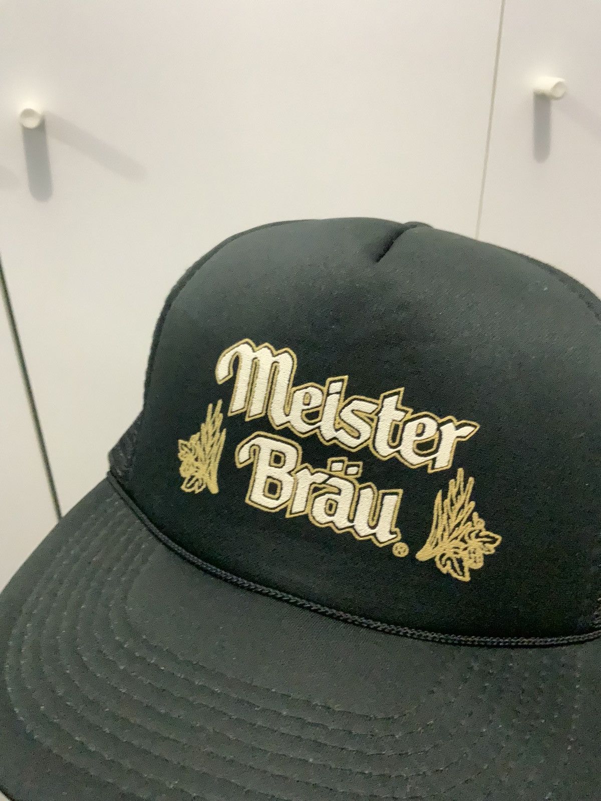 Meister Meister Brau Spellout Trucker Hat Size ONE SIZE - 12 Thumbnail