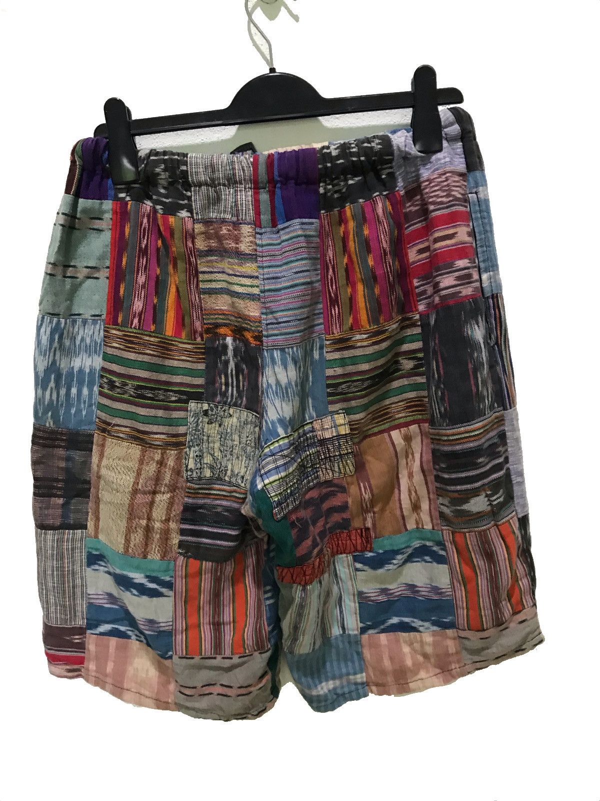 Art Comes First SUMMER TIMES PATCHWORK SHORT PANTS KAPITAL STYLE Size US 32 / EU 48 - 2 Thumbnail