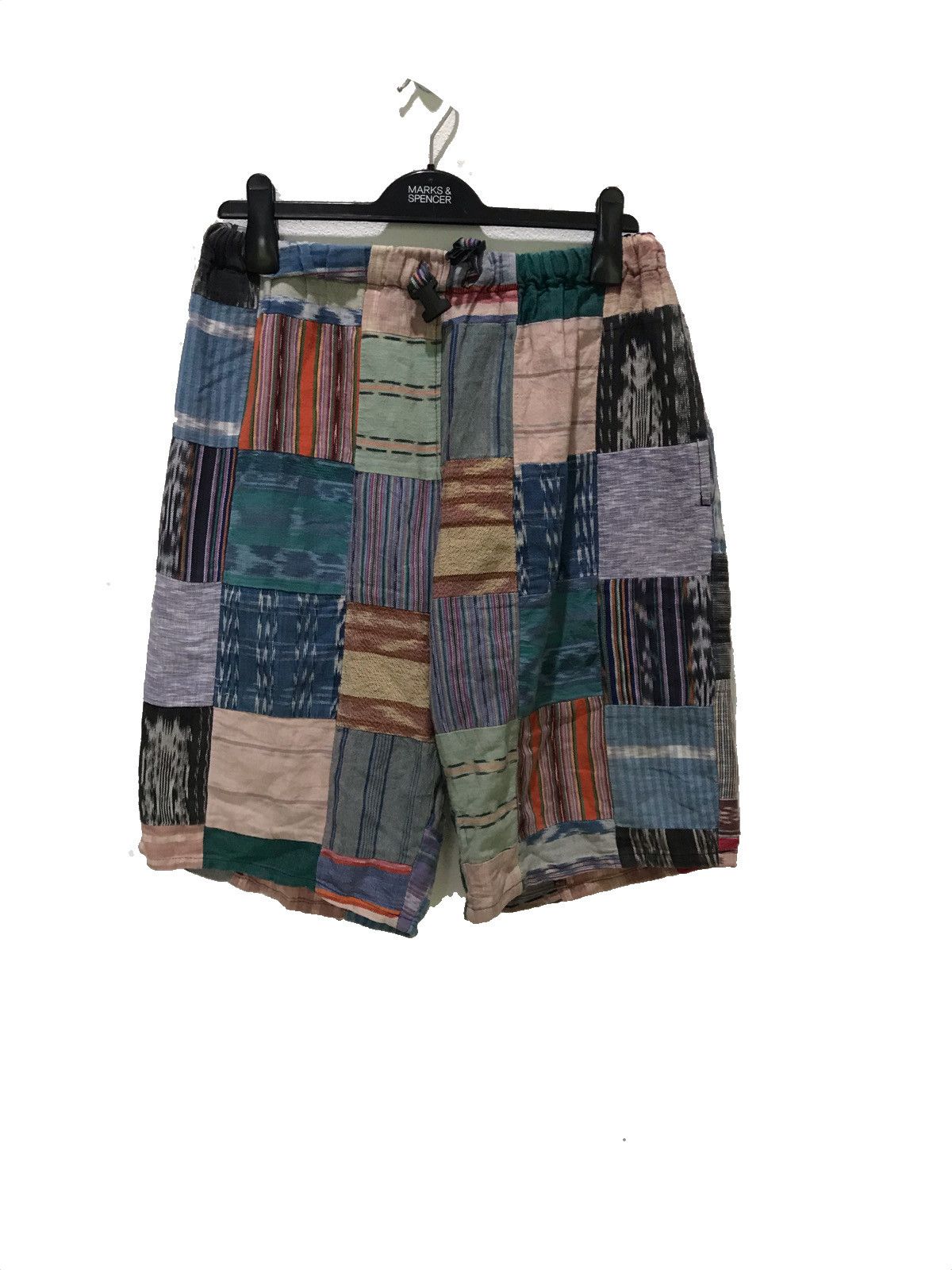Art Comes First SUMMER TIMES PATCHWORK SHORT PANTS KAPITAL STYLE Size US 32 / EU 48 - 1 Thumbnail