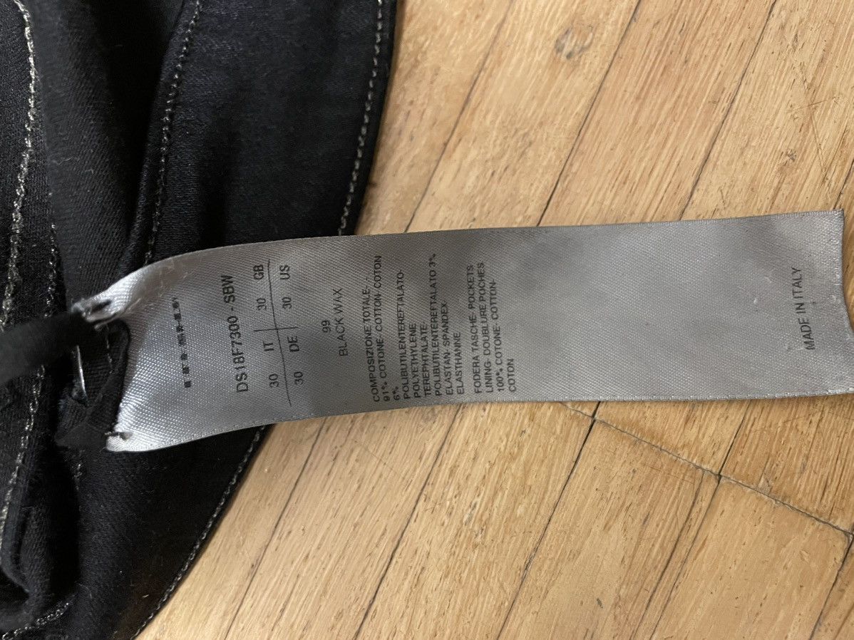 Rick Owens Drkshdw Rick Owens Waxed Detroit Cut Denim Size US 30 / EU 46 - 5 Thumbnail
