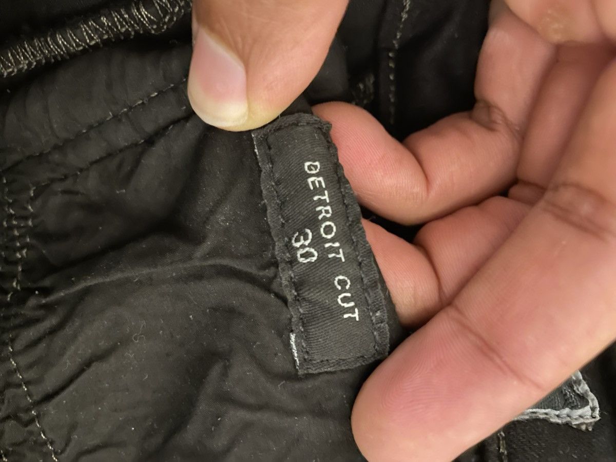 Rick Owens Drkshdw Rick Owens Waxed Detroit Cut Denim Size US 30 / EU 46 - 3 Thumbnail