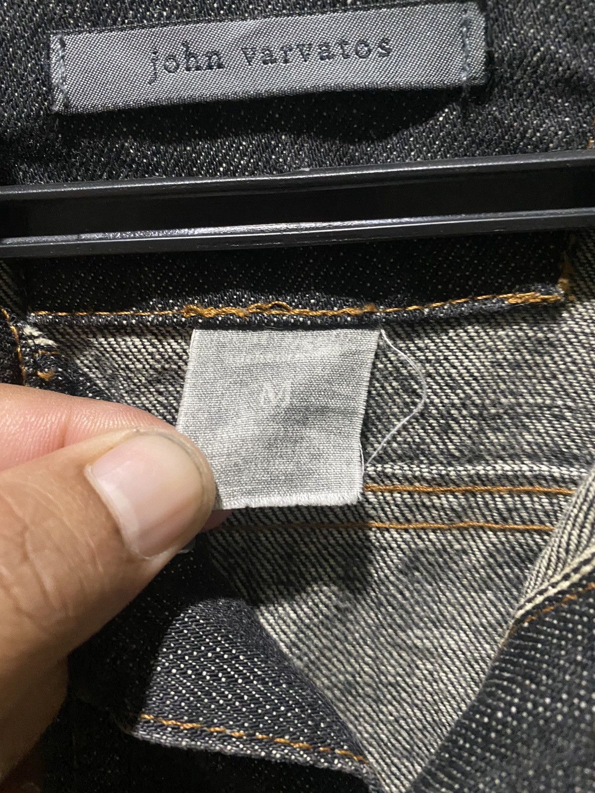 John Varvatos JOHN VARVATOS COLLECTION DENIM JACKET DESIGN CASUAL STYLE Size US M / EU 48-50 / 2 - 6 Thumbnail
