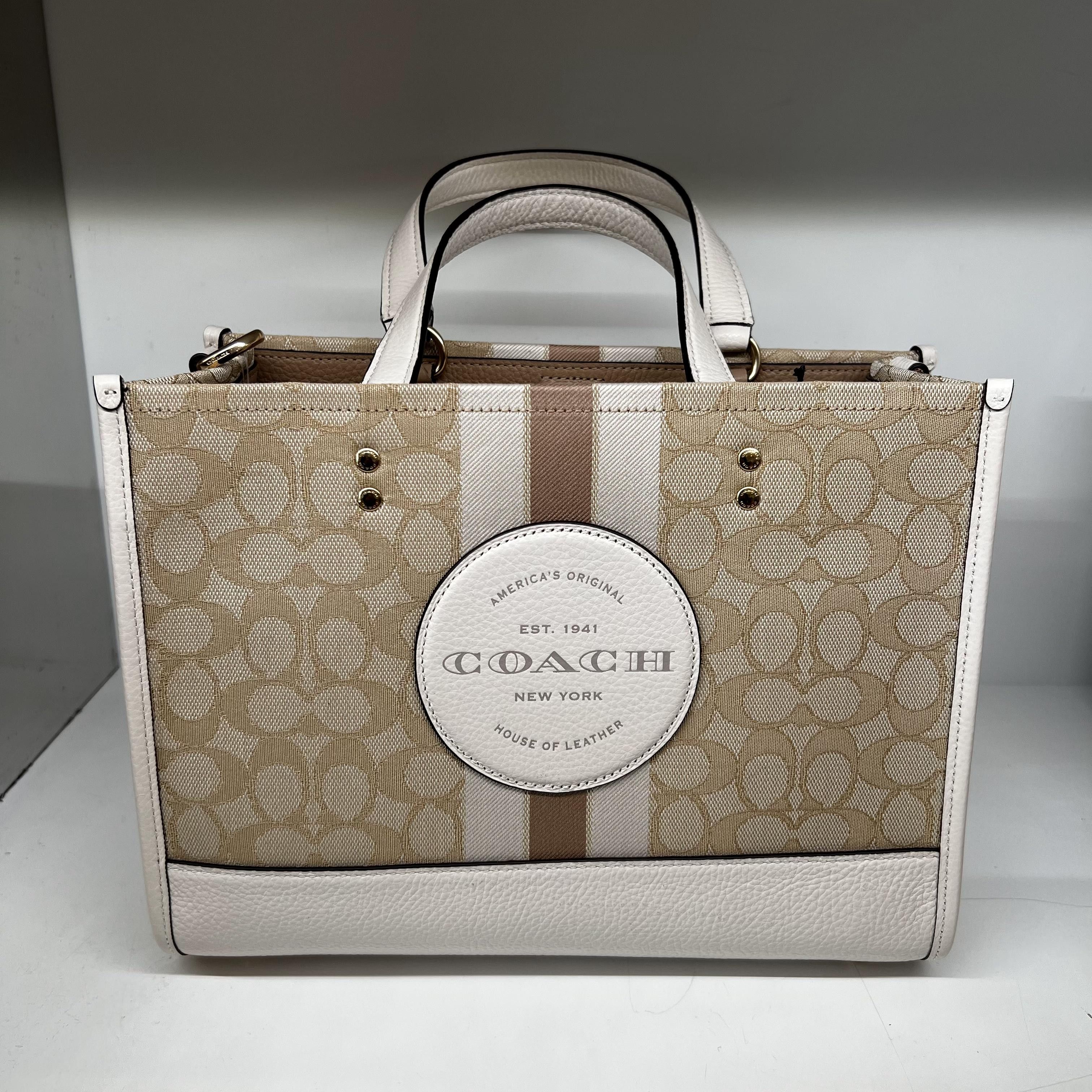 COACH Dempsey Carryall In Signature Jacquard With Stripe