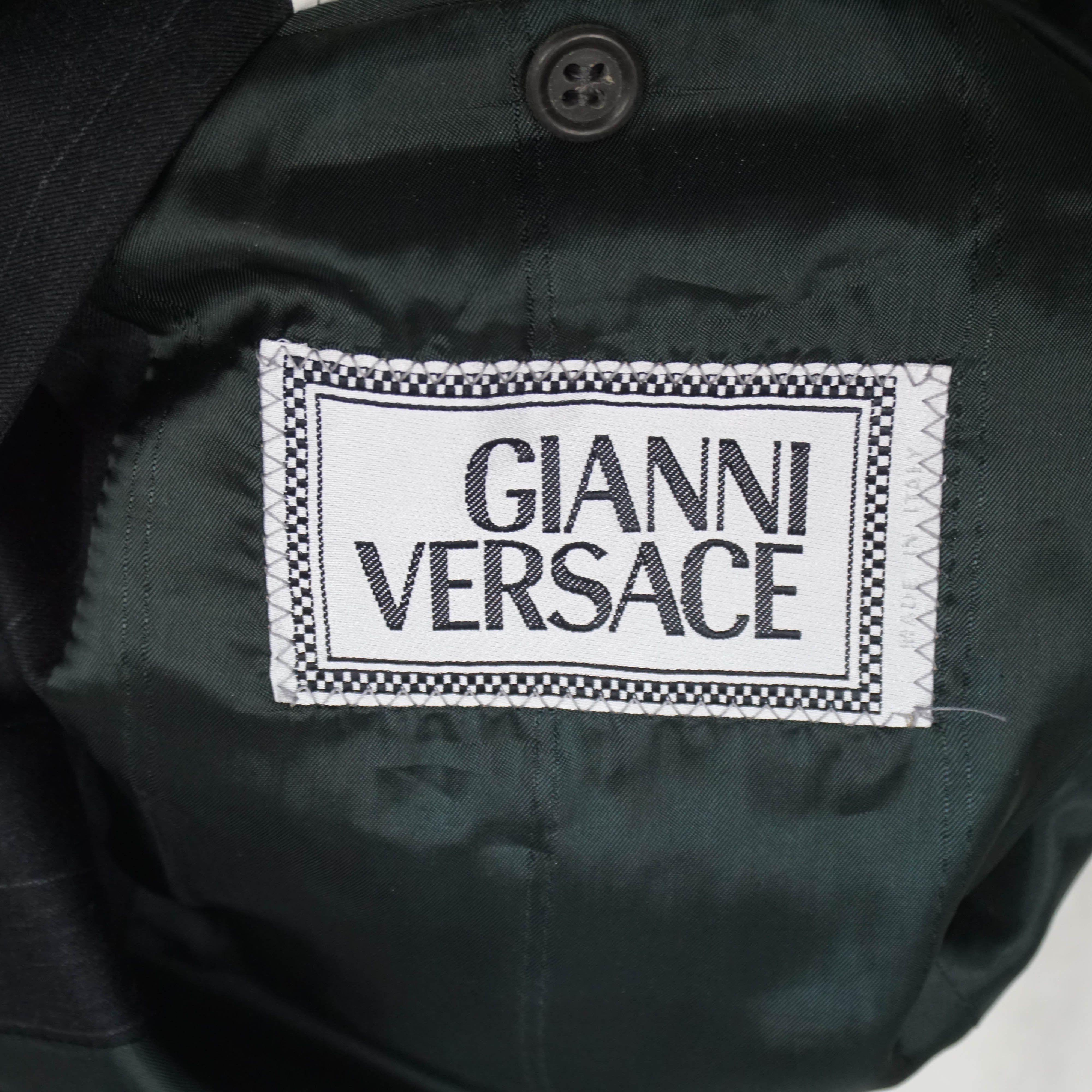 Versace 90's Gianni Versace Blazer Size 46L - 5 Thumbnail