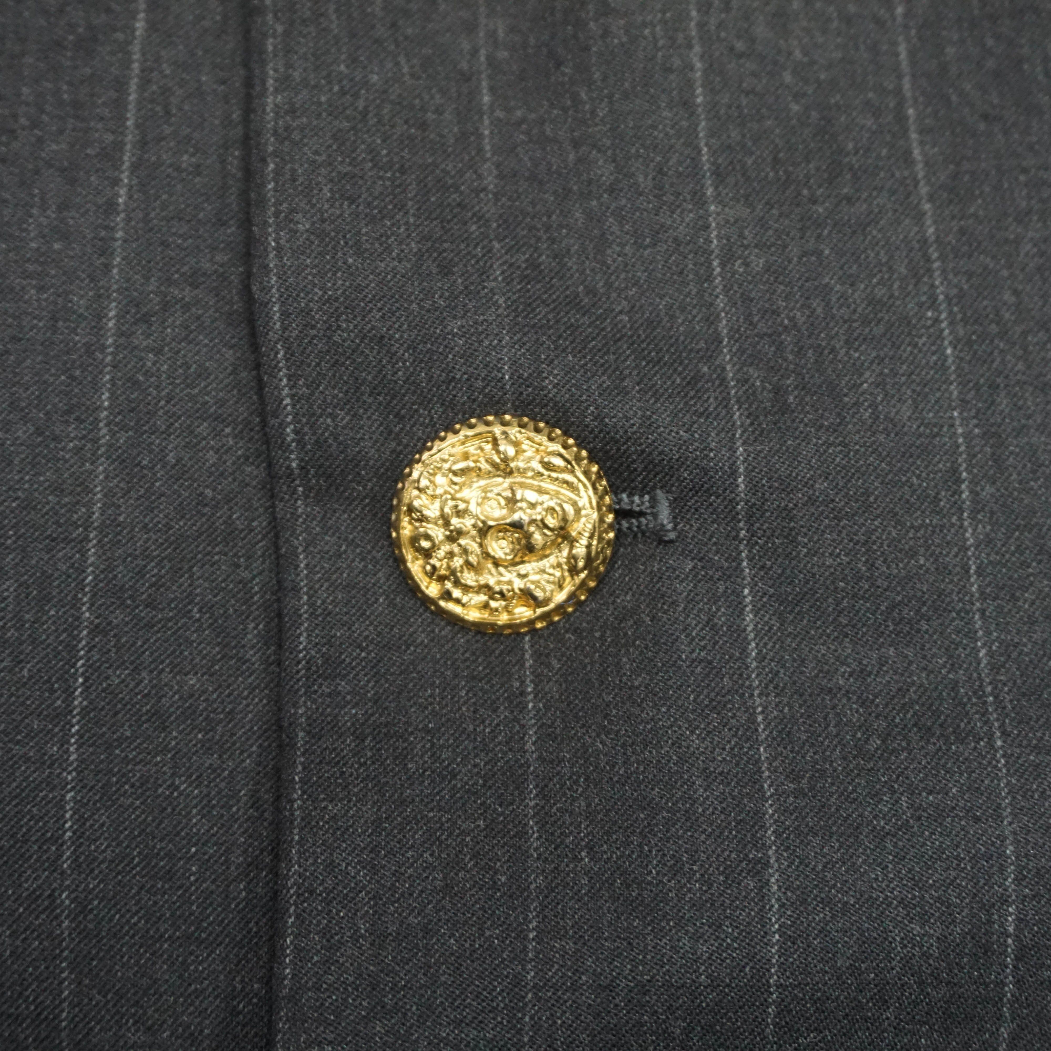 Versace 90's Gianni Versace Blazer Size 46L - 3 Thumbnail