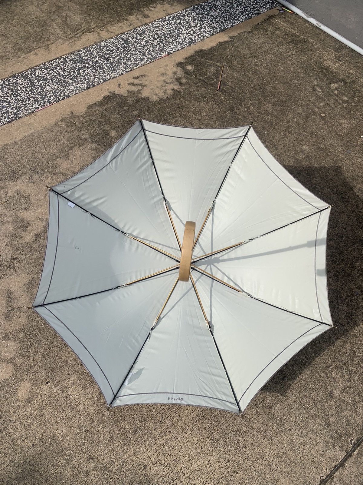 Celine × Vintage CELINE EMBOSSED MONOGRAM LOGO UMBRELLA Size 30 - 5 Thumbnail