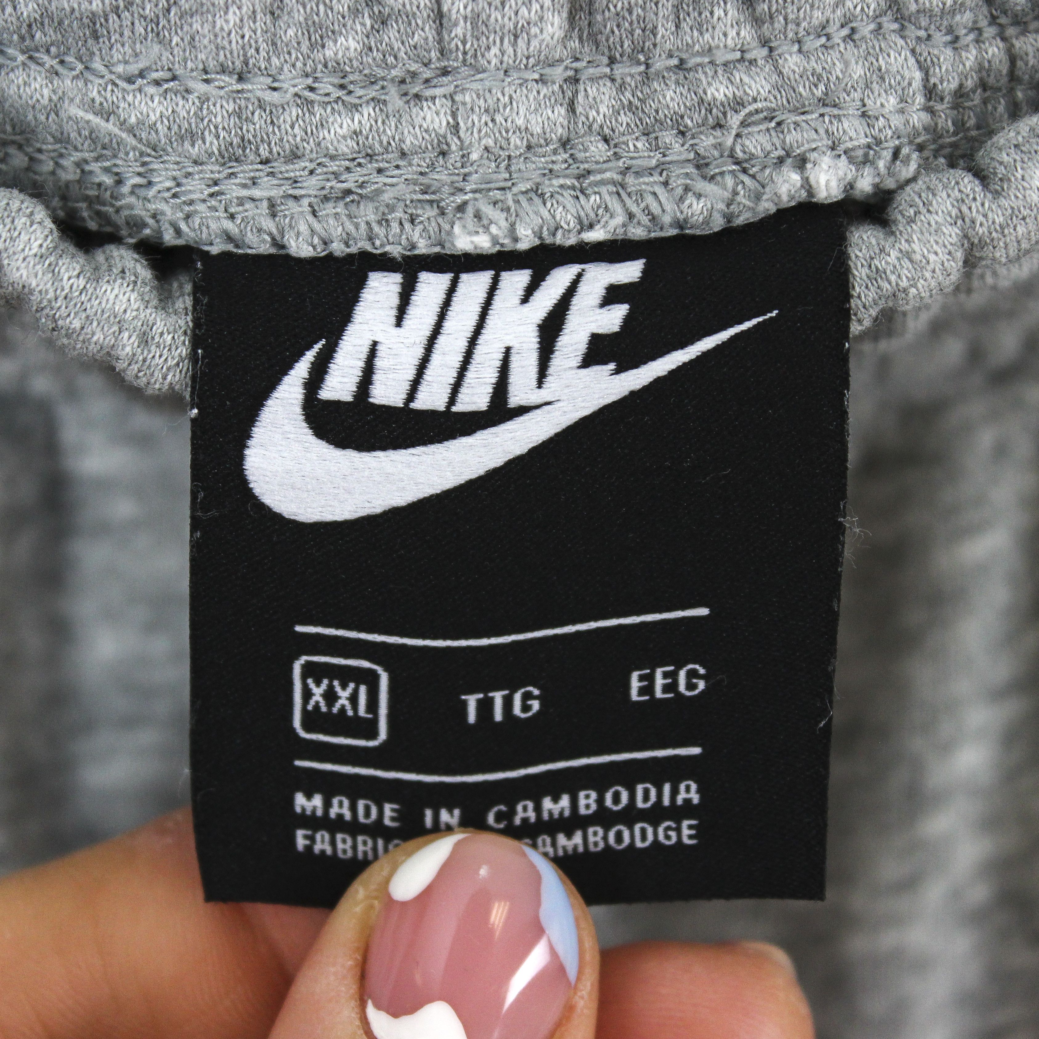Nike Sweatpants Men 2XL Regular Fit Trousers Bottoms Jogging Grey Size US 36 / EU 52 - 4 Thumbnail