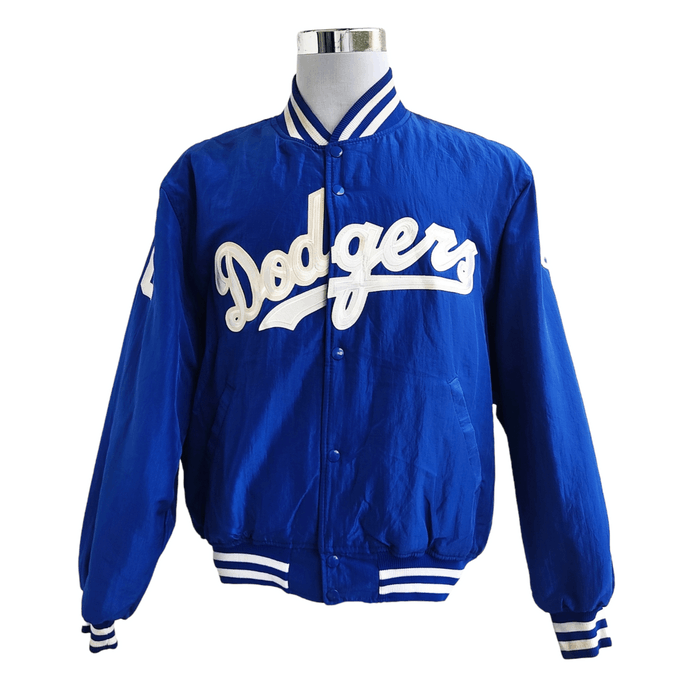 MLB Vintage LA Dodgers Nomo 16 Nylon Baseball Jacket | Grailed