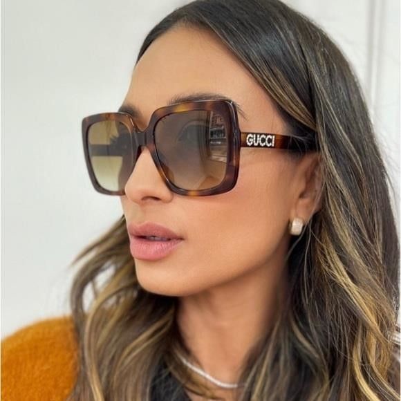 Gucci New GUCCI GG0418S 003- AS SEEN ON LISA RINNA | Grailed display picture 2