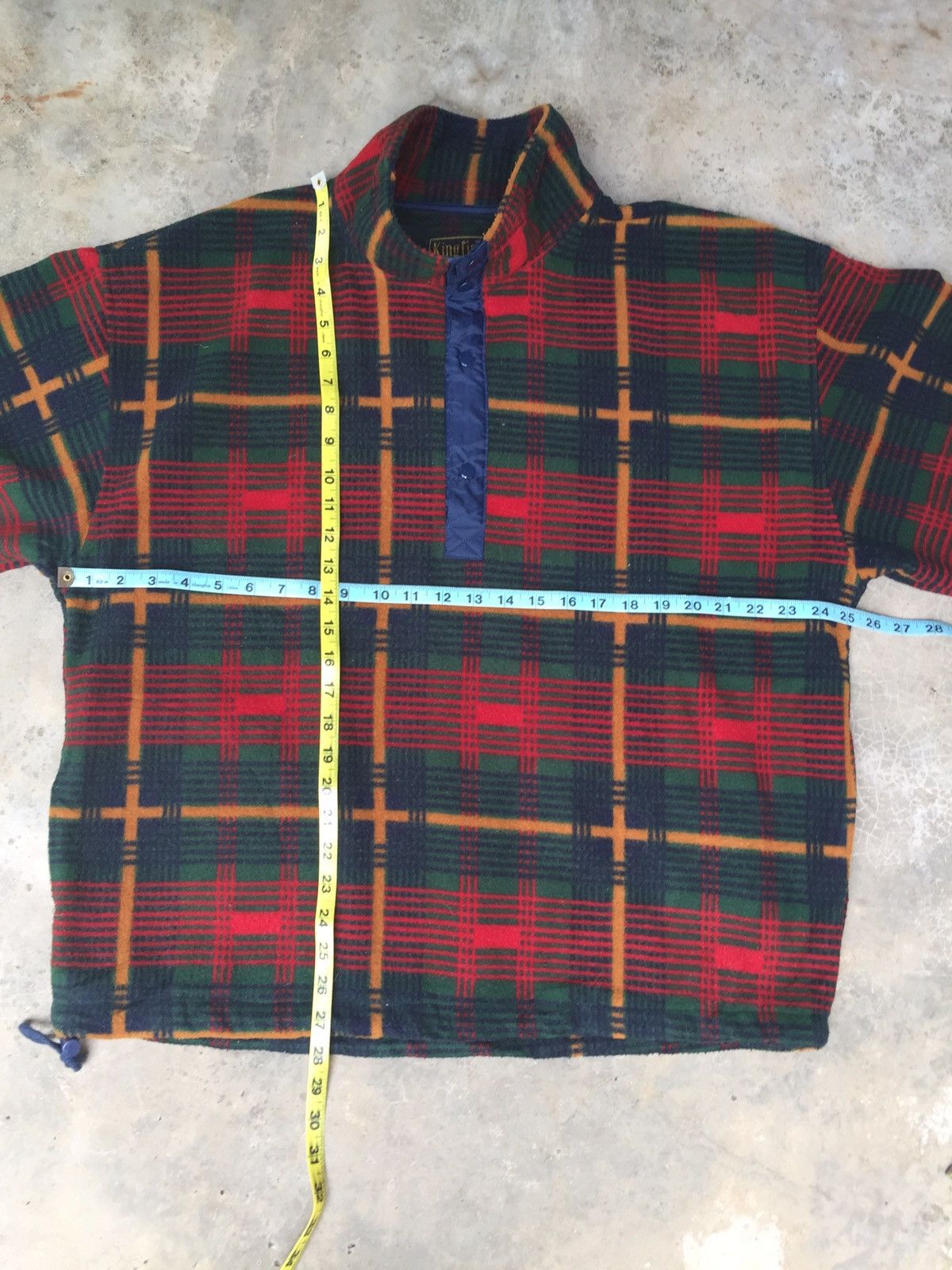 Japanese Brand King Fisher Buttoned Fleece Jacket Size US L / EU 52-54 / 3 - 6 Thumbnail