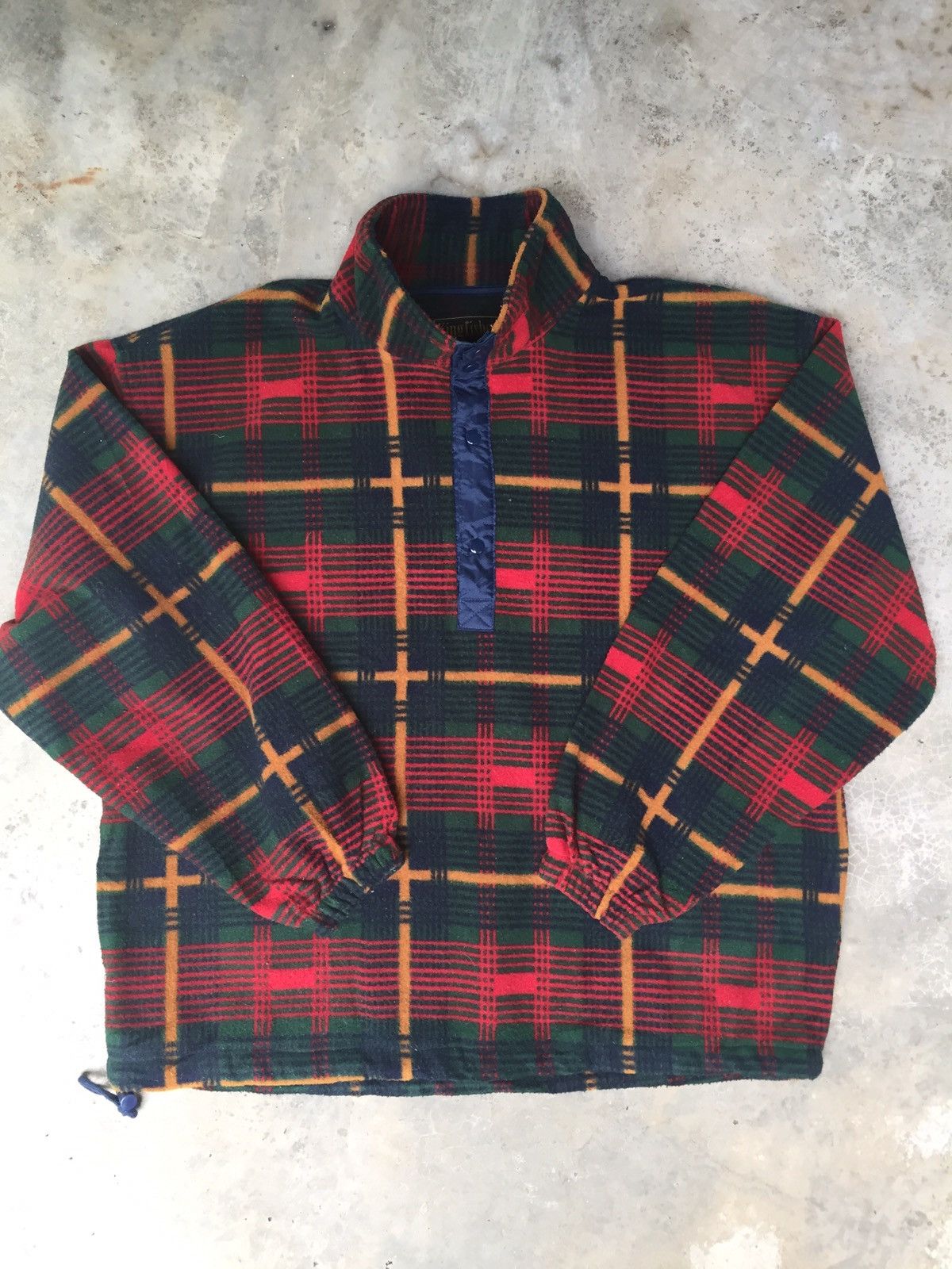 Japanese Brand King Fisher Buttoned Fleece Jacket Size US L / EU 52-54 / 3 - 8 Thumbnail