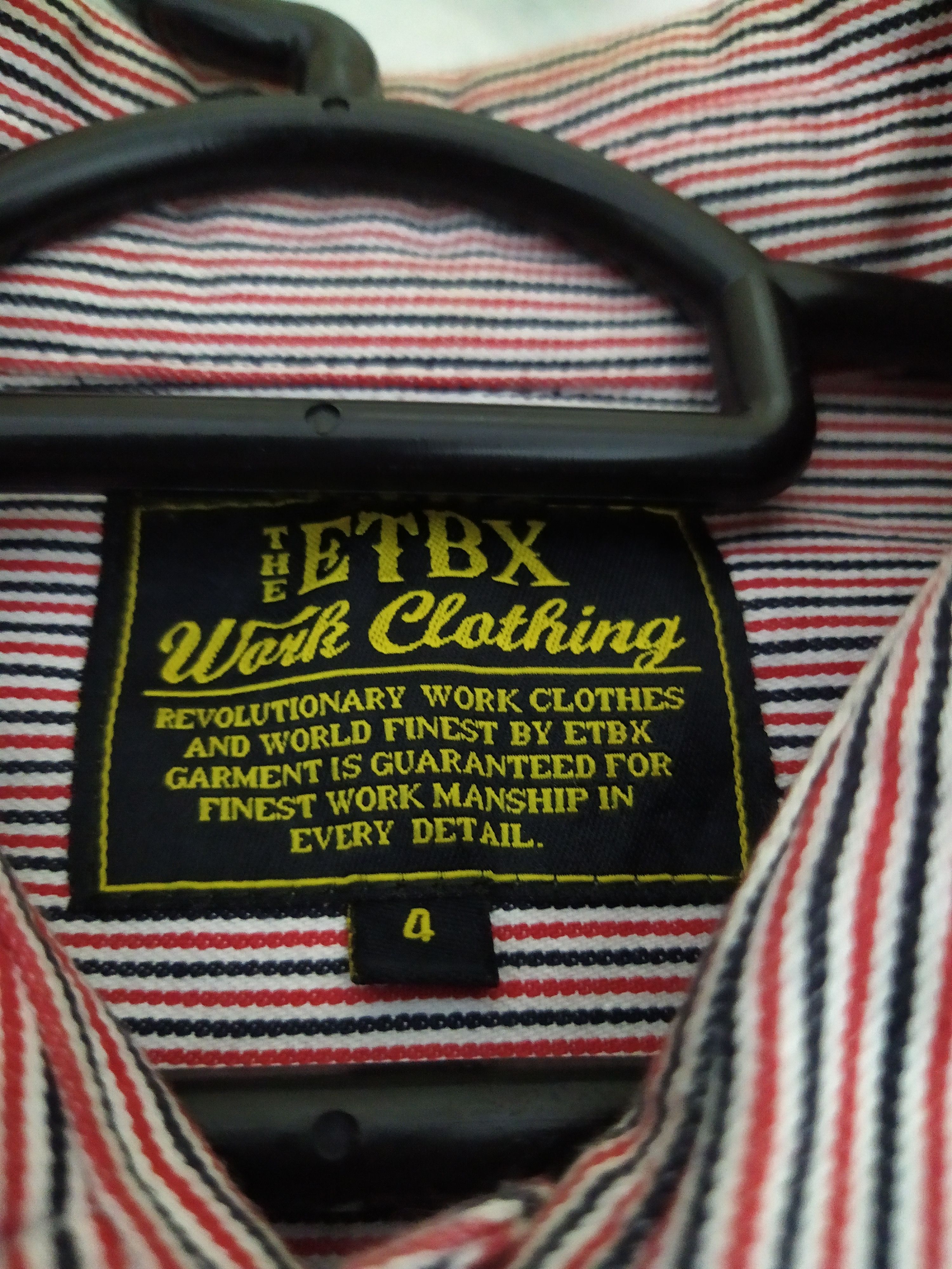 Designer × Japanese Brand ETBX JAPAN BANDWAGON ORCHESTRA WORKSHIRT (B615) Size US M / EU 48-50 / 2 - 7 Thumbnail