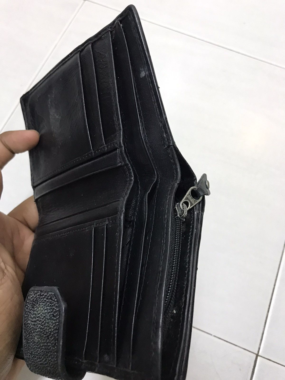Leather × Vintage AUTHENTIC STINGRAY WALLET Size ONE SIZE - 5 Thumbnail