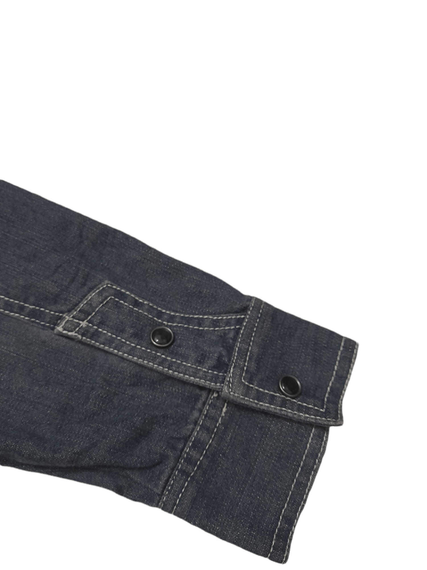 In The Attic In the Attic Western Denim Shirt (E269) Size US L / EU 52-54 / 3 - 8 Thumbnail