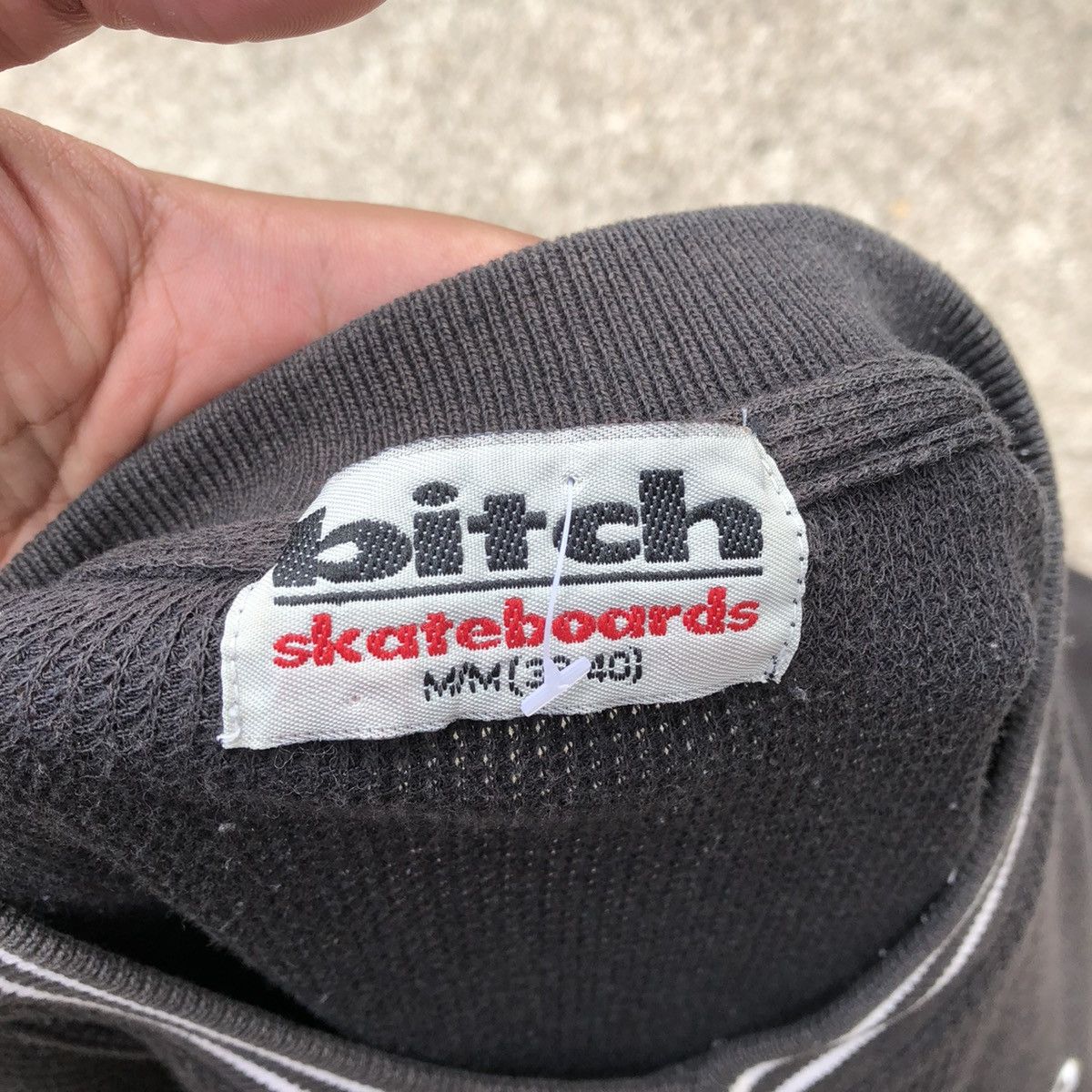 Vintage × Welcome Skateboards 🔥OG🔥Vintage Bitch Skateboards Mini Logo Knit Wear Skate Tee Size US M / EU 48-50 / 2 - 10 Thumbnail