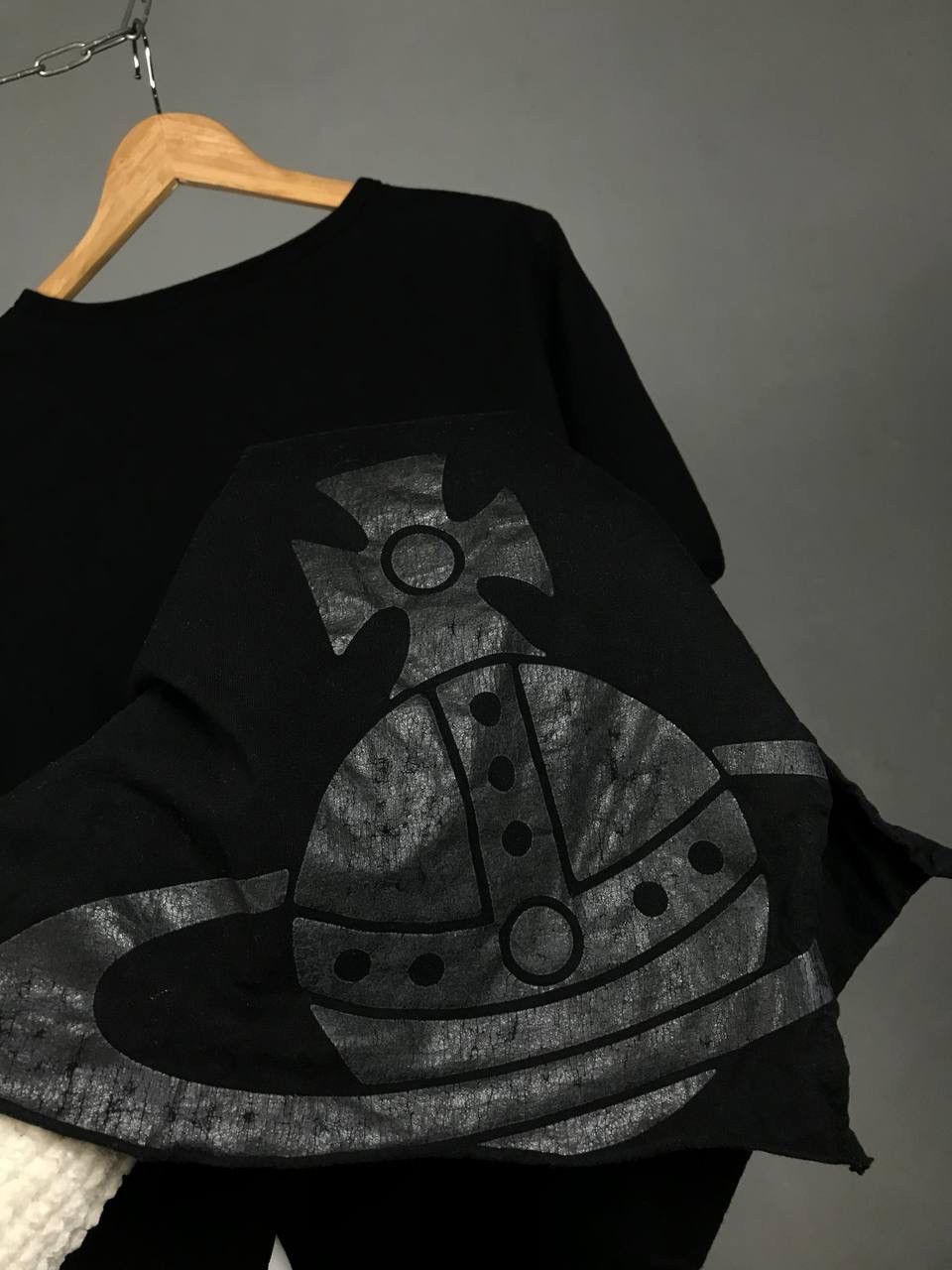 Vivienne Westwood Vivienne Westwood Anglomania luxury overprinted tee Size US M / EU 48-50 / 2 - 2 Thumbnail