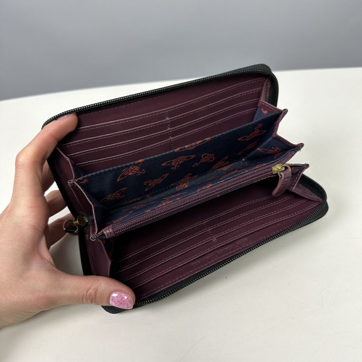 Vivienne Westwood 👛Vivienne Westwood leather wallet logo Size ONE SIZE - 7 Thumbnail