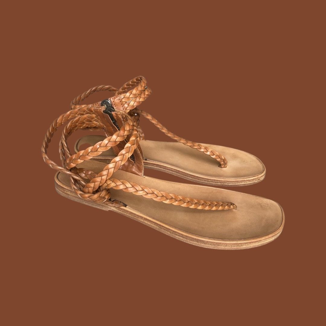 Haider Ackermann SS 2015 ALFORNA WOVEN STRAP Size US 11 / EU 44 - 4 Thumbnail