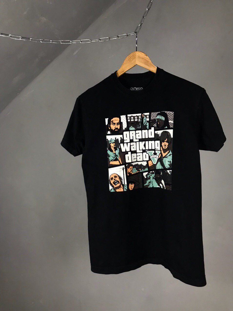 Other GTA 5 vintage game other black tee Size US S / EU 44-46 / 1 - 1 Thumbnail