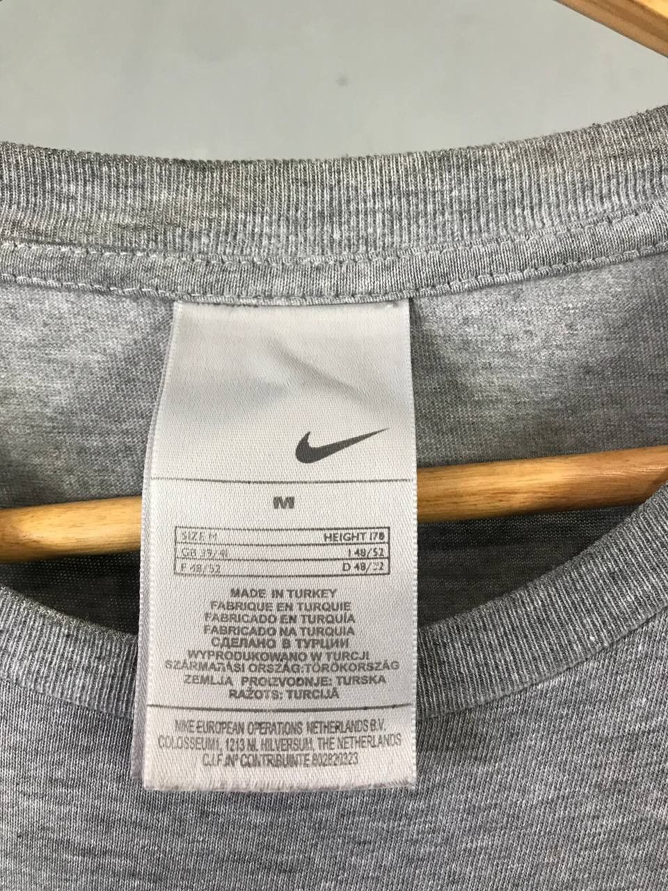 Nike × Vintage Nike Air swoosh streetwear vintage tee Size US M / EU 48-50 / 2 - 4 Thumbnail