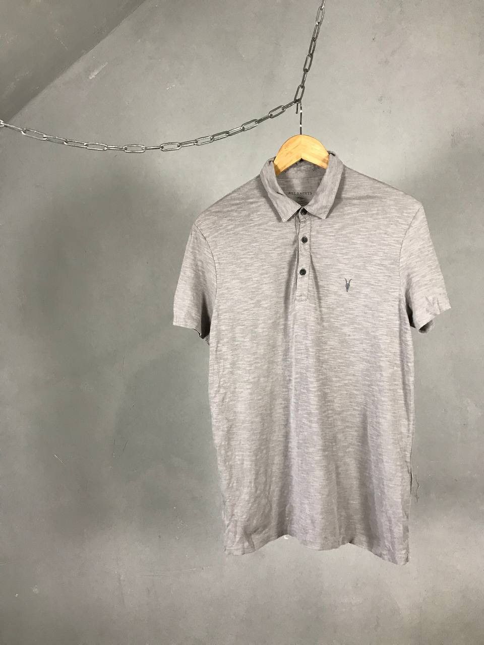 Allsaints Allsaints luxury streetwear polo tee Size US S / EU 44-46 / 1 - 1 Thumbnail