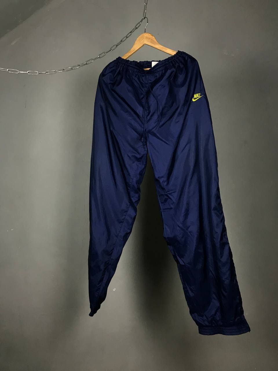 Nike × Vintage Nike swoosh streetwear vintage sweatpants Size US 40 / EU 56 - 1 Thumbnail