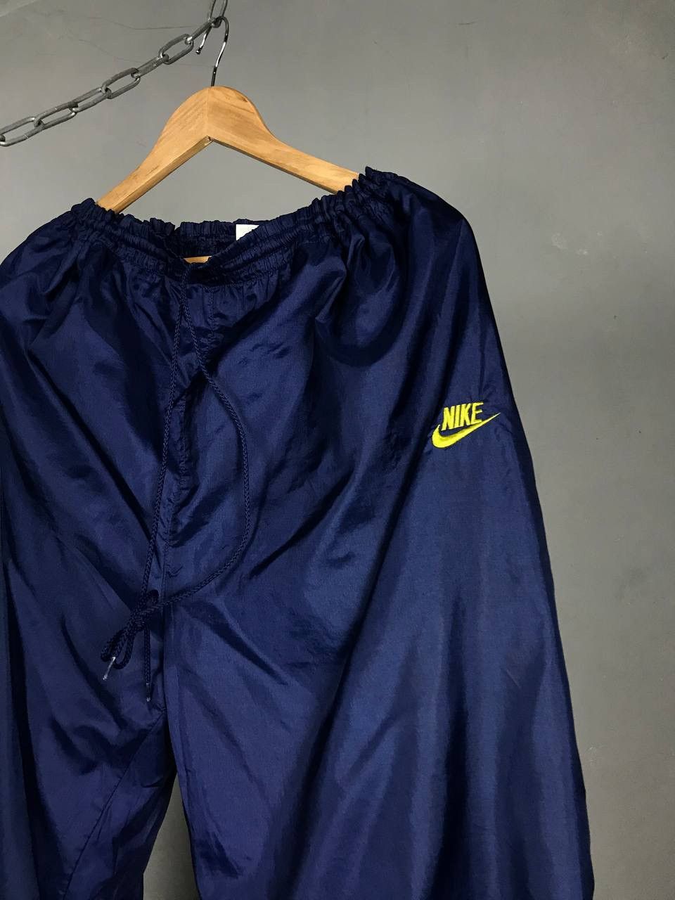 Nike × Vintage Nike swoosh streetwear vintage sweatpants Size US 40 / EU 56 - 2 Thumbnail