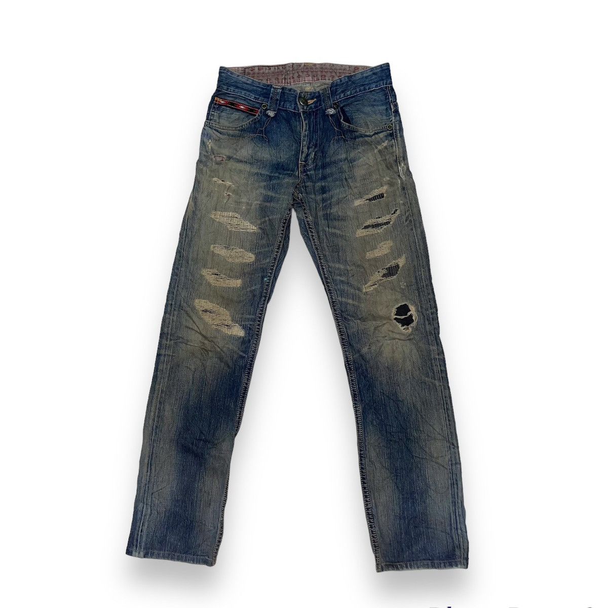 🇯🇵 EXCLUSIVE VINTAGE EDWIN DISTRESSED DENIM PANTS