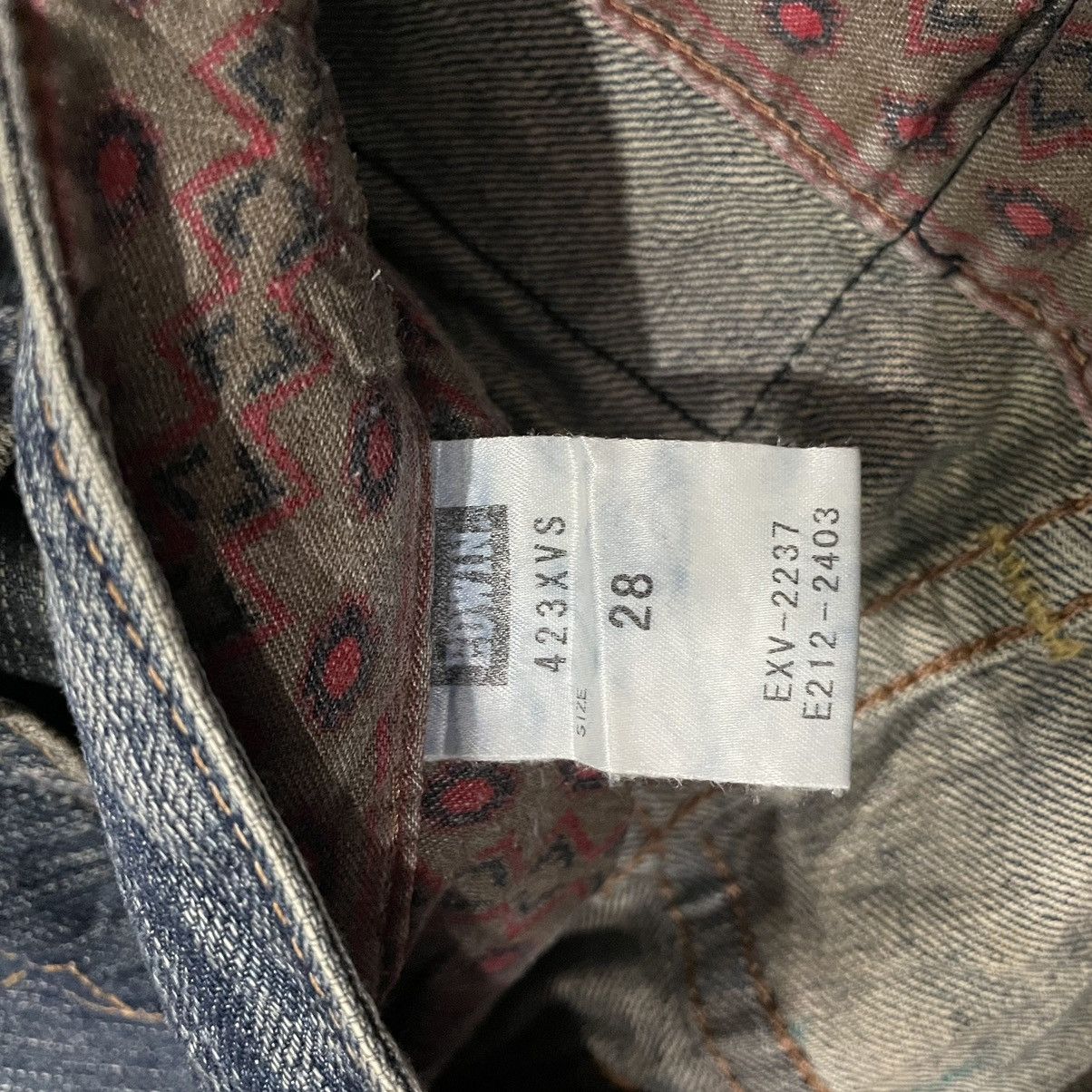 Edwin × Japanese Brand 🇯🇵 EXCLUSIVE VINTAGE EDWIN DISTRESSED DENIM PANTS Size US 28 / EU 44 - 14 Thumbnail