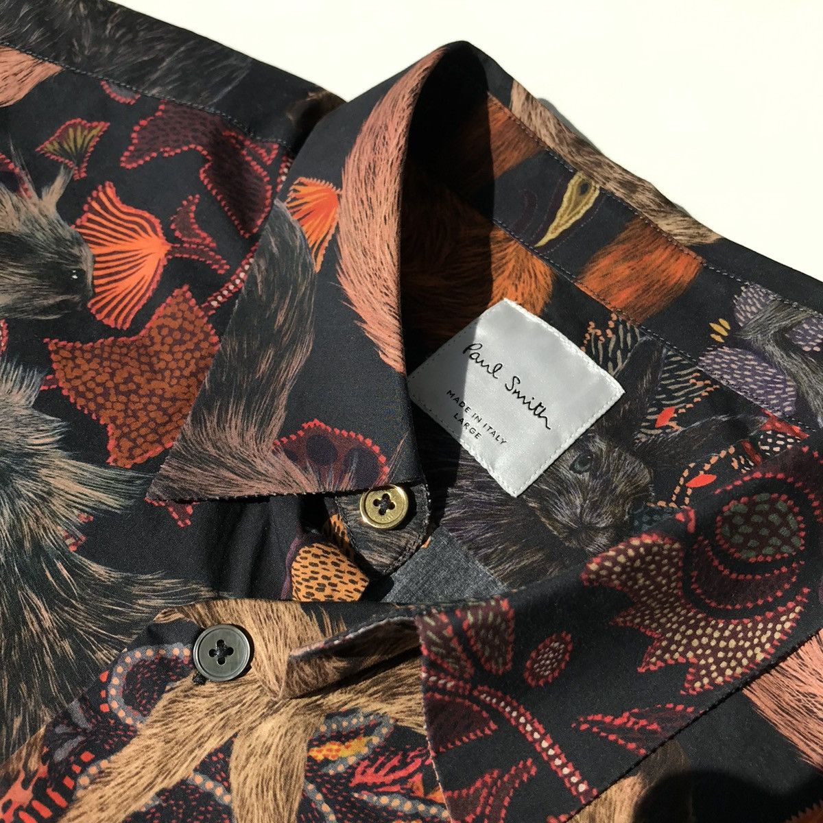 Paul Smith SS18 Psychedelic Jungle Shirt Size US L / EU 52-54 / 3 - 8 Thumbnail