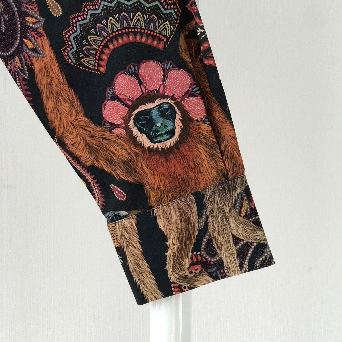 Paul Smith SS18 Psychedelic Jungle Shirt Size US L / EU 52-54 / 3 - 7 Thumbnail