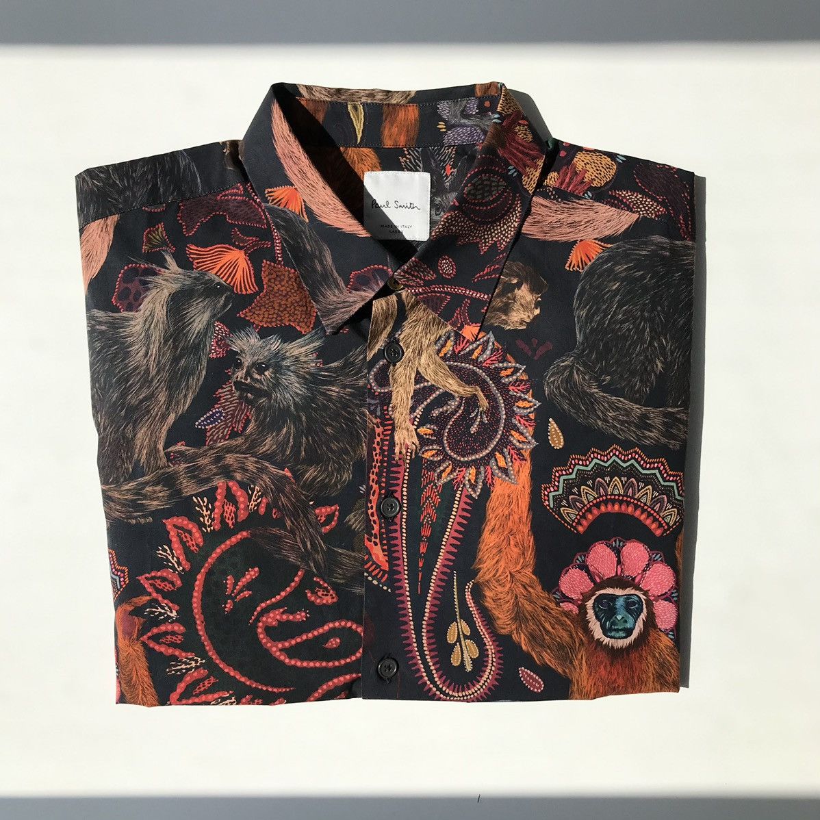 Paul Smith SS18 Psychedelic Jungle Shirt Size US L / EU 52-54 / 3 - 11 Thumbnail