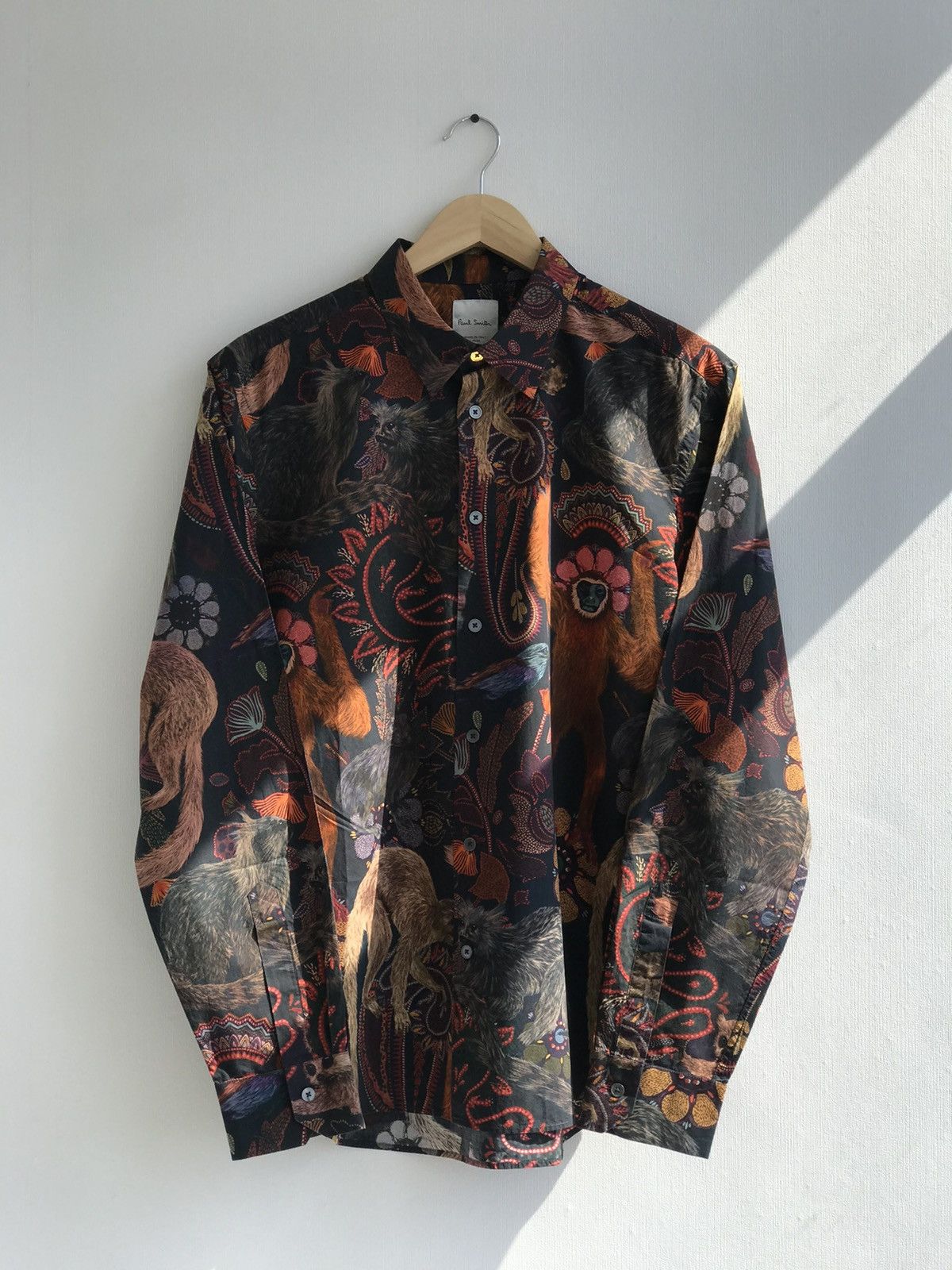 Paul Smith SS18 Psychedelic Jungle Shirt Size US L / EU 52-54 / 3 - 2 Thumbnail
