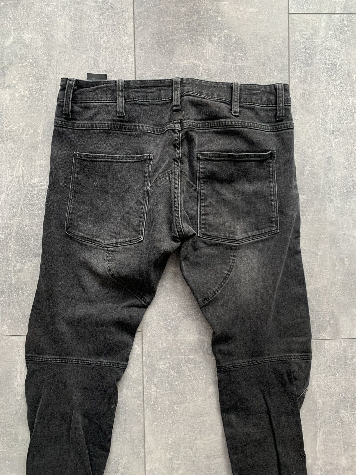 G-Star G star Raw biker knee denim skinny jeans 3D Playboi carti Size US 31 - 10 Thumbnail