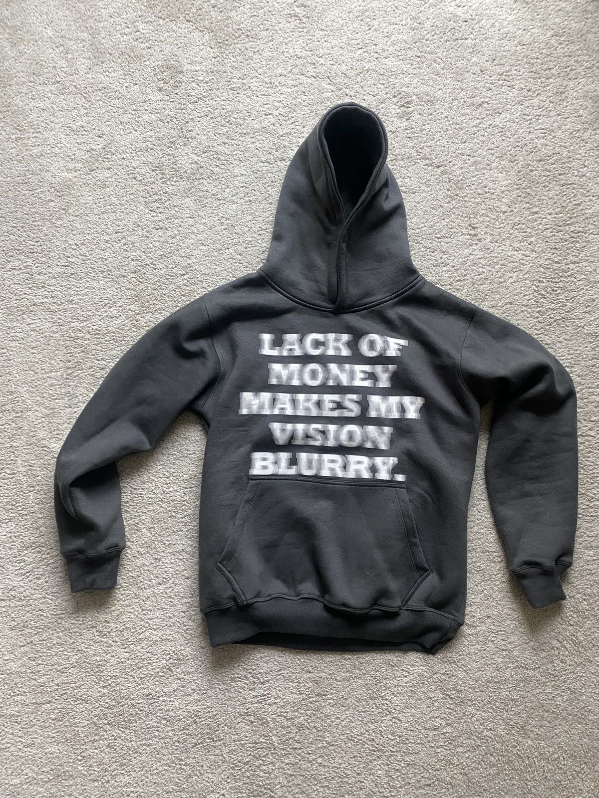 Custom Plutocratic Lack Of Money Hoodie | Grailed