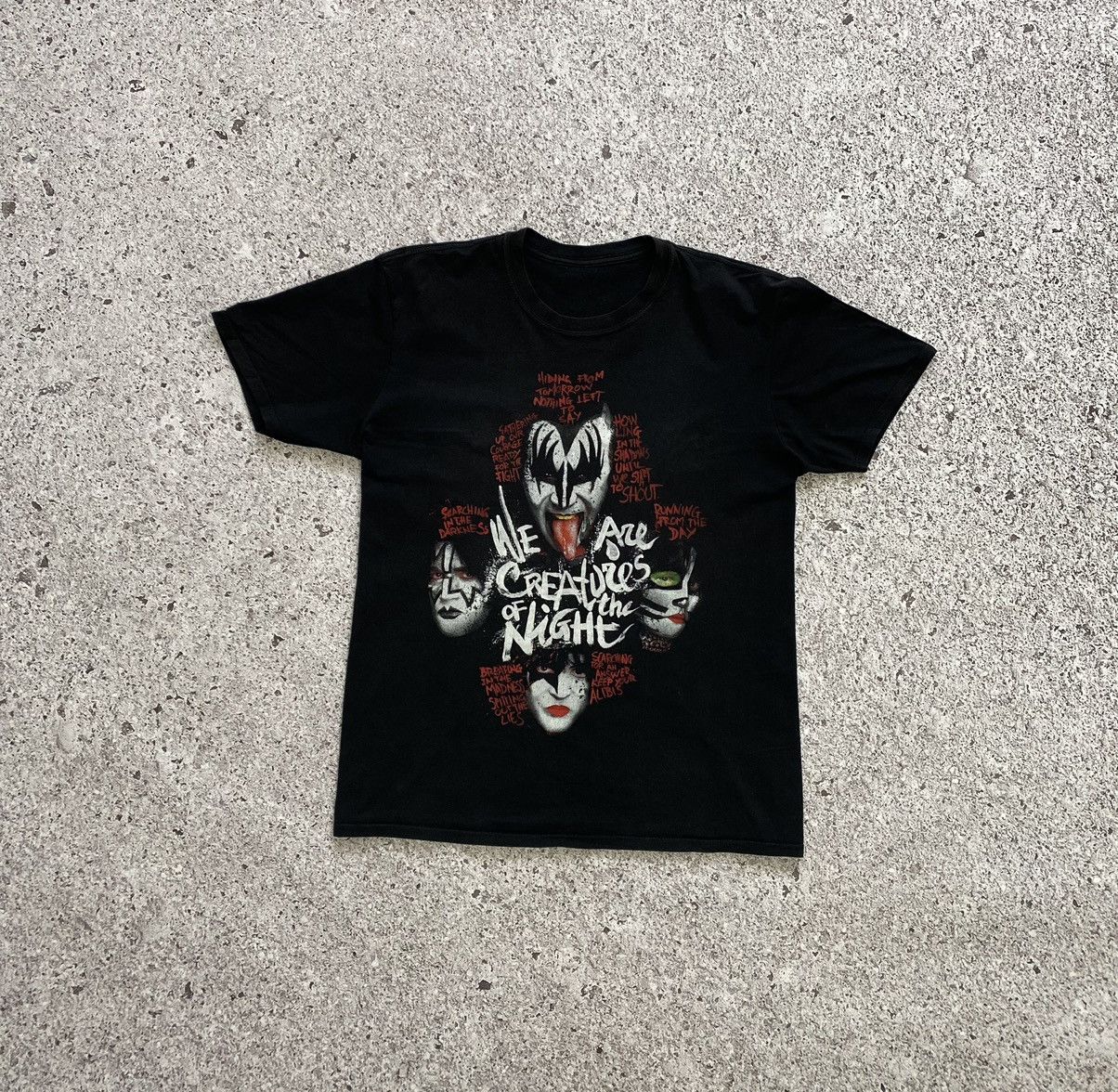 Band Tees × Vintage Vintage Kiss We Are Creatures Of The Night Rock T-shirt 2015 Size US XL / EU 56 / 4 - 1 Thumbnail